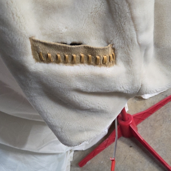 Elegant COMINT  Tan Leather Jacket with Cream Lining. Med - Picture 10 of 16